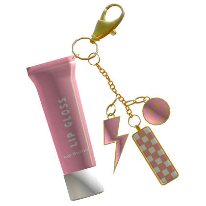 Preppy Keychain Lipgloss 3.0 Pink