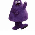 Grimace shoes