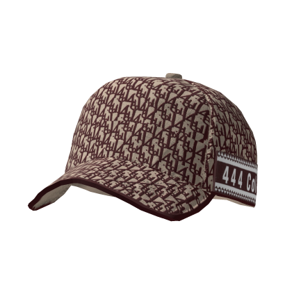 Gorra Oblique De Diseñador Red 