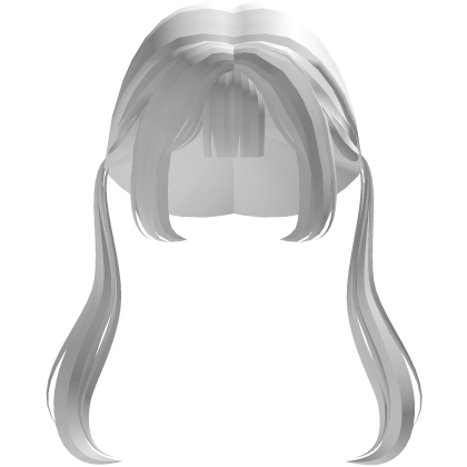White Kawaii Low Twintails Roblox item