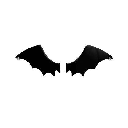 Black Bat Pierced Wings | Roblox Item - Rolimon's
