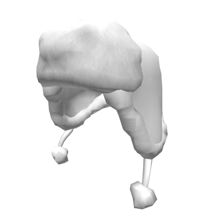 White Furry Ushanka