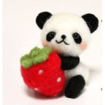 Straw berry Pandas