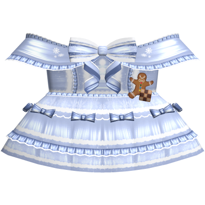 Christmas Holiday Dress - Blue