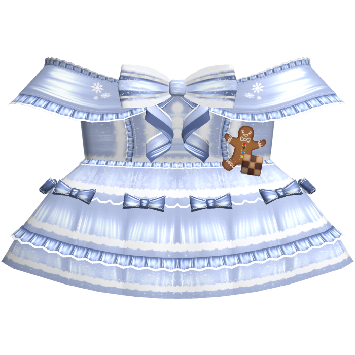 Christmas Holiday Dress - Blue