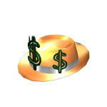 Golden Fedora of Bling Bling