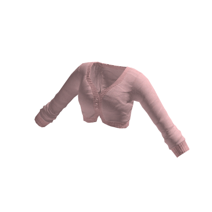 Cute Cropped Cardigan Pink Roblox NoFilter