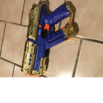 Nerf gun attack