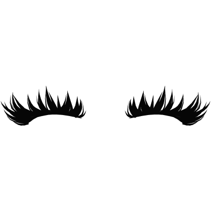 cute thick emo anime upper lashes