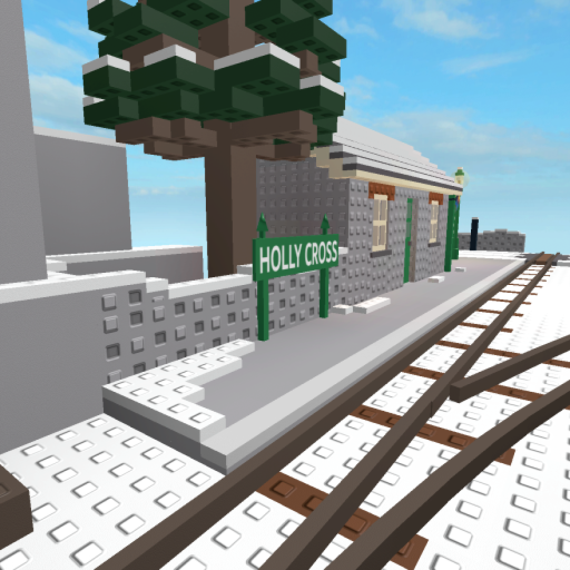 Narrow Gauge Railriders Modular Railway (2020) official Roblox game thumbnail