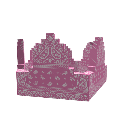 [ADD-ON] Pink Bandana Crown Roblox item