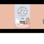 Panda grizz and ice bear