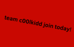 Team c00lkidd join today !!!