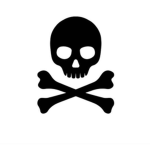 Skull cross bones