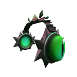 Green Dragon Eye Headphones