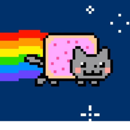 A Random Nyan Cat Game!!