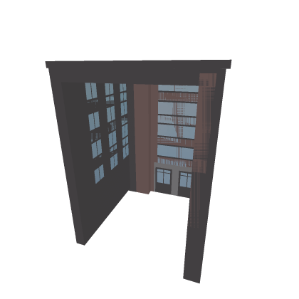 Corner Building Facade