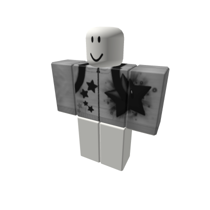 y2k star hoodie black Roblox