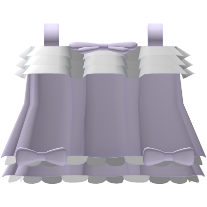 ᜊ ꒰ kawaii frilly princess bow dress in lilac thumbnail