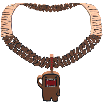 Iced Out Domo Chain Brown 1.0