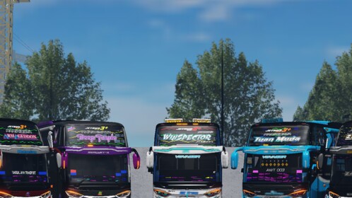 Busfahren in Indonesien Basuri