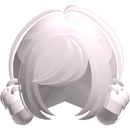 ♡⸝⸝ cute baby doll low messy buns in pink