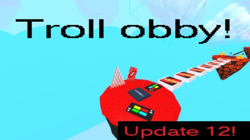 Troll Obby! the moon!