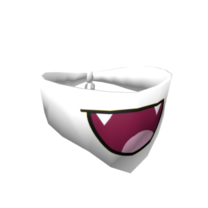 White Epic Vampire Bandana