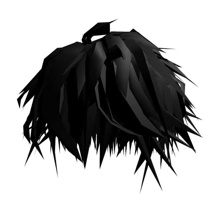 Spike Anime Boys Emo Neat Hair (Black)