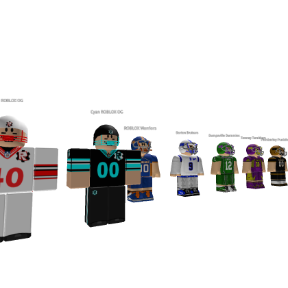 Roblox American Football Teams