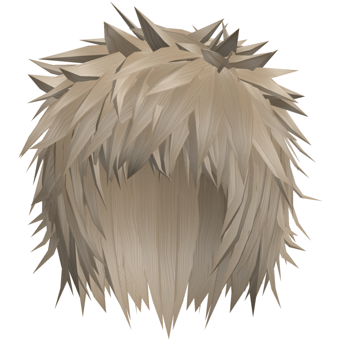Blonde Scene Messy Spiky Emo Boy Hair