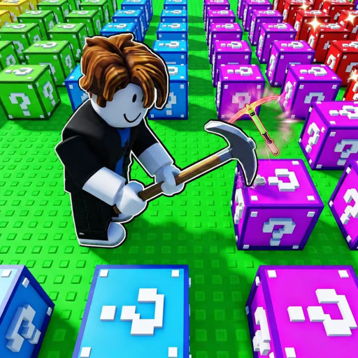 Mine the Lucky Block