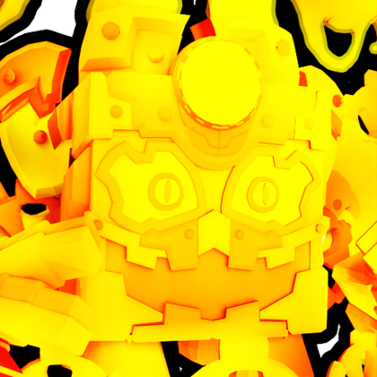 Gold Armored Bot