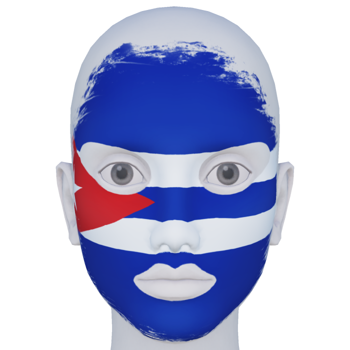 Cuba Facepaint