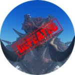 Defeat Mega Kaiju Roblox badge thumbnail