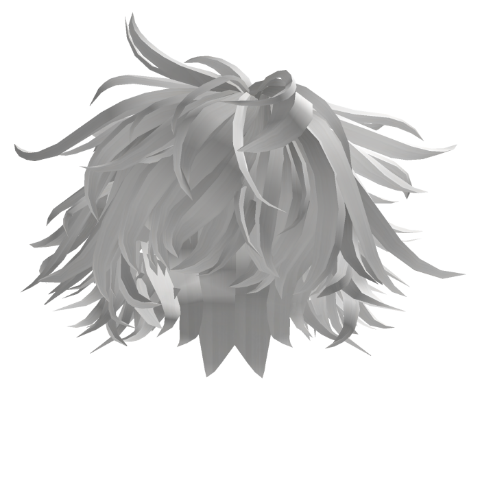 Castelvaynia Extra messy fluffy boy hair white