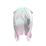 Pastel Sakura Kitty Hair
