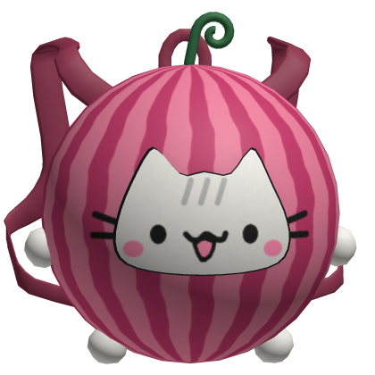 Pink Watermelon Cat Bag [1.0]