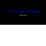 "The Goods" Company