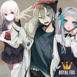 Royal Fox Family