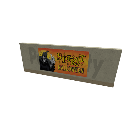 spirit halloween wall
