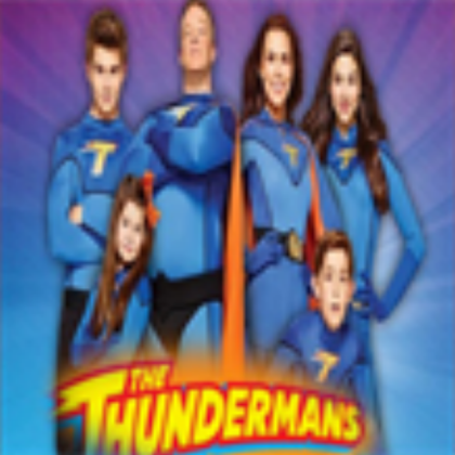 Thunderman logo Roblox decal