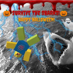 Survive The Sharks [🎃HALLOWEEN UPDATE]