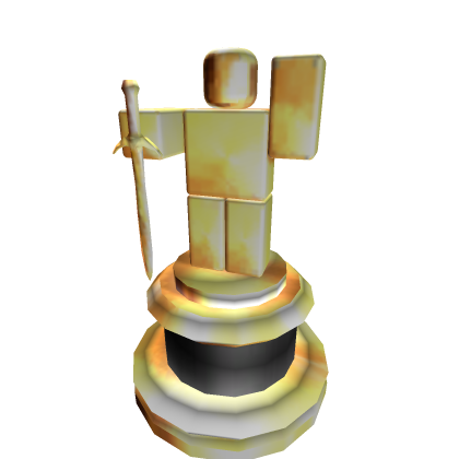 Golden ROBLOXia statue