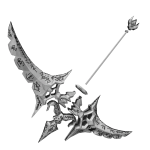 Faceted Dawn Scythe (white)