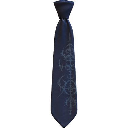 Blue Cybersigilism Tie 1.0