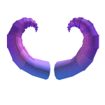 Purple Snake Horns