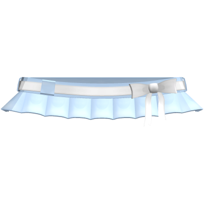 ୨୧: Cute Blue and White Skirt