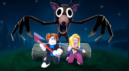 Official 99 Nights in the Forest Roblox game thumbnail, included as event lineup context
