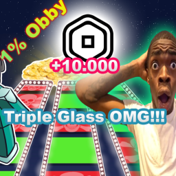 Impossible Triplle Glass Bridge Obby